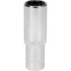 Bi-hex Deep Socket - 12 Point - Chrome Vanadium - 1/2" Connector - 76mm Length - 19mm - YT-12941