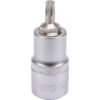 Torx Bit Socket - Male - Chrome Vanadium - 1/2" Connector - Standard Length - T27 x 50mm - YT-04312