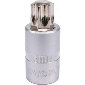 Torx Bit Socket - Male - Chrome Vanadium - 1/2" Connector - Standard Length - T70 x 50mm - YT-04319