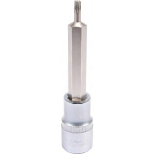 Torx Bit Socket - Male - Chrome Vanadium - 1/2" Connector - Long - T20 x 100mm - YT-04320