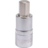 Hex Bit Socket - Chrome Vanadium - 1/2" Connector - Standard Length - HEX 12 x 50mm - YT-04386