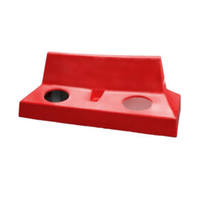 Wheelie Bin Hood - Plastic - Double - Suitable for 130L Bin - 118 x 53 x 44 cm - LB064