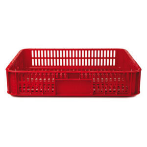 Slim Crate - Open Top - Live Bird - Vented - Plastic Crate - 74 x 53 x 31 cm - Virgin Material - HACCP - PI-LB10_slim-virgin