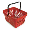 Shopping Basket - Plastic with Handle - 21L - 44 x 33.5 x 24 cm - Virgin Material - HACCP - PI-21-virgin
