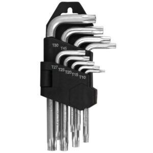 Key Torx Wrench Set - 9 Piece - TOOK1020