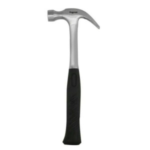 Claw Hammer - Solid Steel Shaft -Rubber Handle - 500g - TOOH821