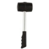 Rubber Mallet - Steel Shaft - 500g - TOOM1258