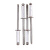 Rivets - Aluminium - 3.2 x 8mm - Pack of 100 - TOOR1651