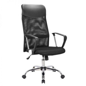 Office Chair - High Back - Miro - 124 x 71 x 65.5 cm - Mesh - Black - BS-312