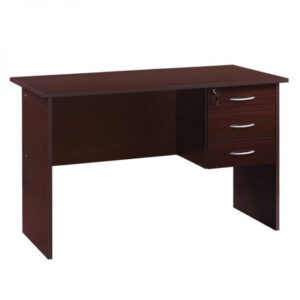 Office Desk - Three Drawers - Solitude - 75 x 60 x 120 cm - Espresso - TF 1261