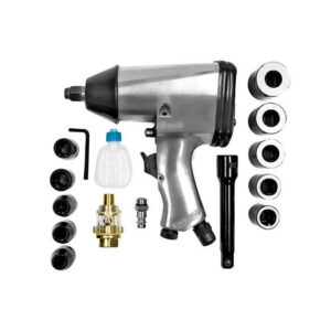 Impact Wrench and Socket Set - Pneumatic - 1/2" - PAB1310