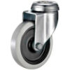 Castor Wheels - Thermoplastic Rubber - Bolt Hole - Swivel - 75mm - TOOC510