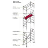 Narrow Span Tower - 1850 x 900 x 2200mm - NST2200