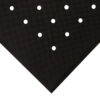 Workplace Mat - Hygimat with Holes Hygienic Anti-Fatigue Mat - 90 x 60 x 1.7cm - Black - HYG010001
