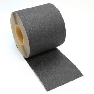 Anti-Slip Tape - Gripfoot Conformable Irregular Surface Self Adhesive - 18.3 m x 15.2 cm - Black - GF010004C