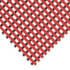 Workplace Mat - DeckStep PVC Anti-Slip Drainage - 1000 x 59 x 1.15cm - Red - DS030610