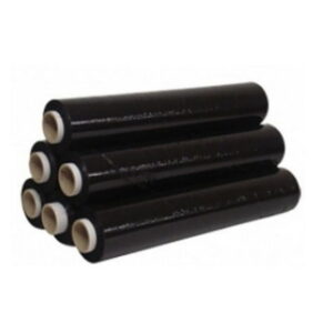 Pallet Wrap - Hand Roll - 17 Micron - 400 m Roll x 45 cm - Black - 2G_PWBL4520