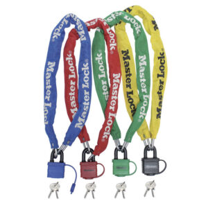 Bicycle Chain and Padlock - MA300025-green