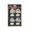 Padlock - Iron - 4k/A - 50mm - Pack of 4 - 97031082