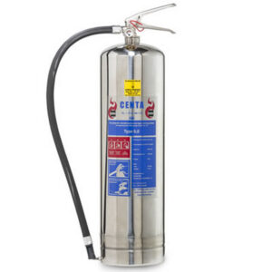 Fire Extinguisher - Full - Stainless Steel - A, B and C Class Fires - 9kg - AI2910F
