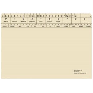 Retrieval Document Files - Extra Heavy Weight - 326gsm - A4 - Pack of 150 - FIL400H