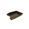 Letter Tray - Plastic - Recycled - Single - 35 x 26 x 6 cm - Black - Pack of 20 - 015LT-RS