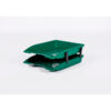 Letter Tray - Plastic - Double - 35 x 26 x 6 cm - Colour Options - Pack of 20 - 013LT-D-G