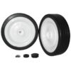 Plastic Wheels - Polypropylene - 200mm ⌀ - Pack of 2 - RLTL 200