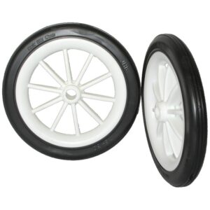 Plastic Spoked Wheels - Polypropylene - 160mm ⌀ - (MOQ 250) - RATB160