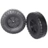 Plastic Wheels - Polypropylene - 100mm ⌀ - Pack of 2 - JEEP100