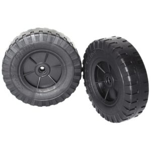 Plastic Wheels - Polypropylene - 100mm ⌀ - Pack of 2 - JEEP100