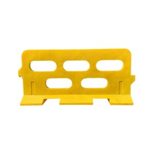 Road Barrier - Traffic - Plastic - Big Foot - Yellow - 2M - SXS101BFBYW