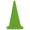 Safety Cone - Triangular - Hard Plastic - Parking Bollard - 100cm - Lime - MBOL1ML