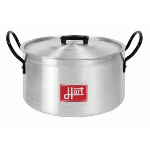Pot with Lid - Hart - J7 S.S.H - Aluminium - 7L - Pack of 8 - 776022