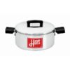 Pot with Lid - Hart - J7 BAK S.H - Aluminium - 1L - Pack of 10 - 700500
