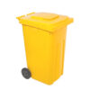 Wheelie Bin - SABS Approved - 240L - Yellow - Pack of 12 - Wheelie Bin 240L-yellow