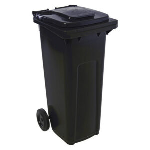 Wheelie Bin - SABS Approved - 140L - Black - Pack of 12 - Wheelie Bin 140L-black