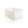 Plastic Crate - Meat Bin - SABS Approved - 52L - White - Pack of 45 - MT64285-white