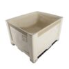 Jumbo Bin (Export Size) 4 Way Entry - Solid - SABS Approved - 677L - Beige - Pack of 3 - JB1210S