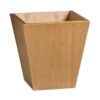 Waste Paper Bin - Contract Wooden Range - 29 x 29 x 30 cm - Cherry - WAL956CH