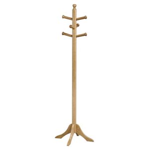 Hat Stand - Contract Wooden Range - 48.5 x 48.5 x 168 cm - Oak - WAL910OA