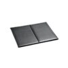 Executive Leather Desk Pad - Fold Over - 60 x 46 cm - Black - LEA654BL
