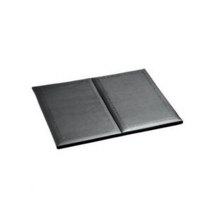 Executive Leather Desk Pad - Fold Over - 60 x 46 cm - Black - LEA654BL