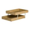 Letter Tray - Double - Executive Wooden Range - 34.5 x 26.8 x 16 cm - Oak - 921OA