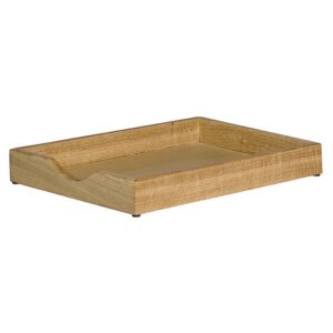 Letter Tray - Single - Executive Wooden Range - 34.5 x 26.8 x 4.5 cm - Oak - 920OA