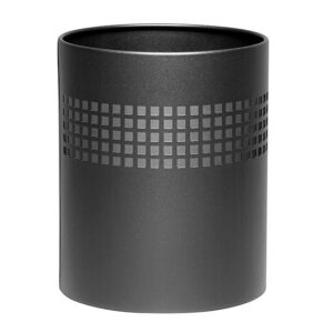 Waste Paper Bin - Square Punch Steel Range - Metal - 24 x 30 cm - Colour Options - 420BL