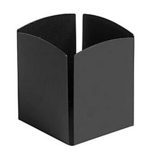 Pencil Holder - Life Steel Range - Metal - 8 x 8 x 10.5 cm - Colour Options - 206BL