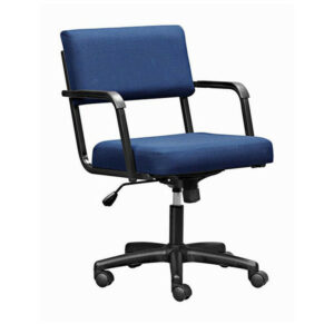 Office Chair - Economy - Half Mid Back - Swivel - 92 x 56 x 65 cm - SE014-blue
