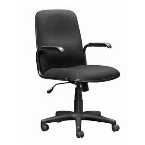 Office Chair - Mid Back - Swivel and Tilt - 92 x 56 x 65 cm - SE003-black