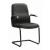 Visitor Office Arm Chair - 97 x 56 x 64 cm - SE002-black